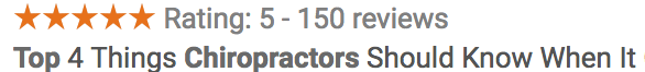 seo for chiropractors