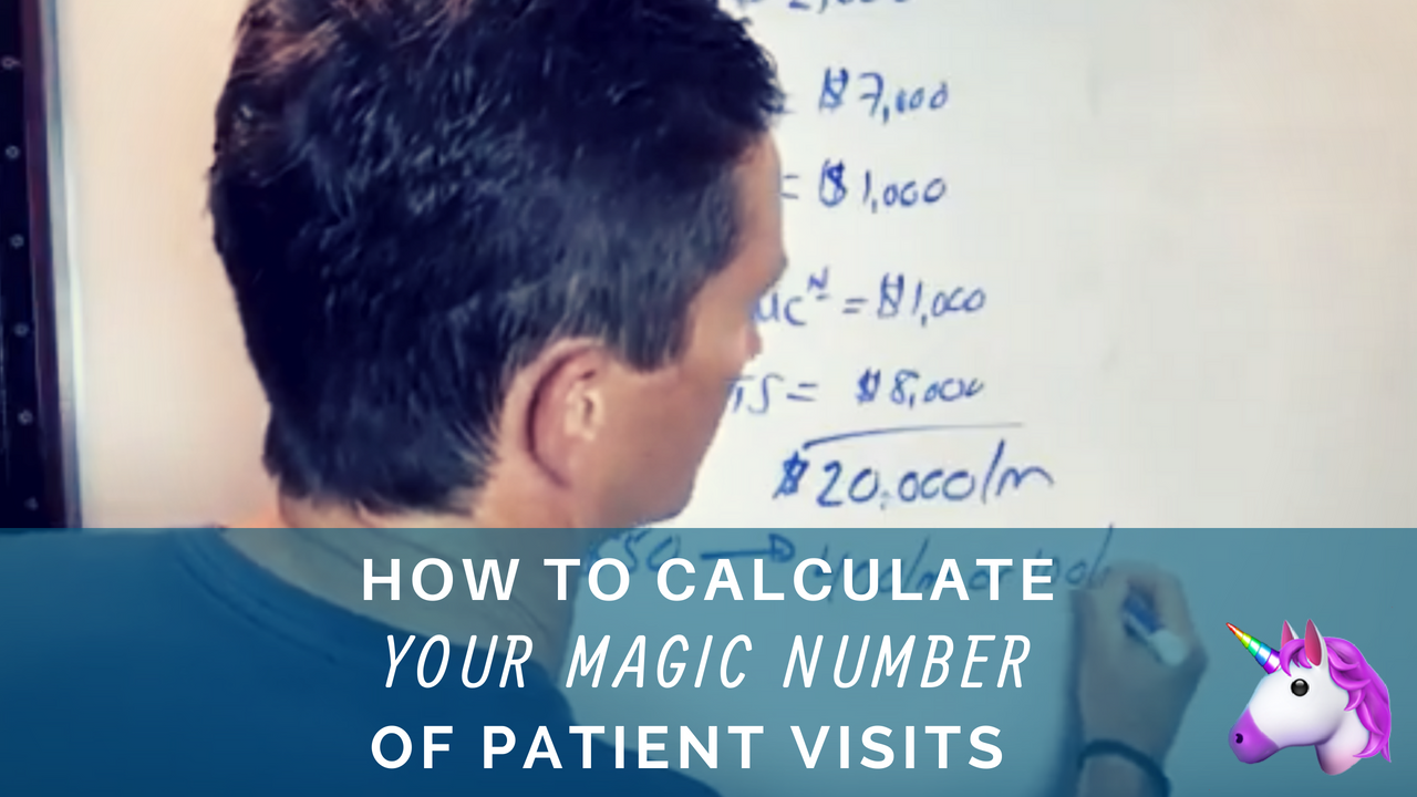 How To Calculate Your *Magic Number* of Patient Visits for YOUR Chiropractic Success