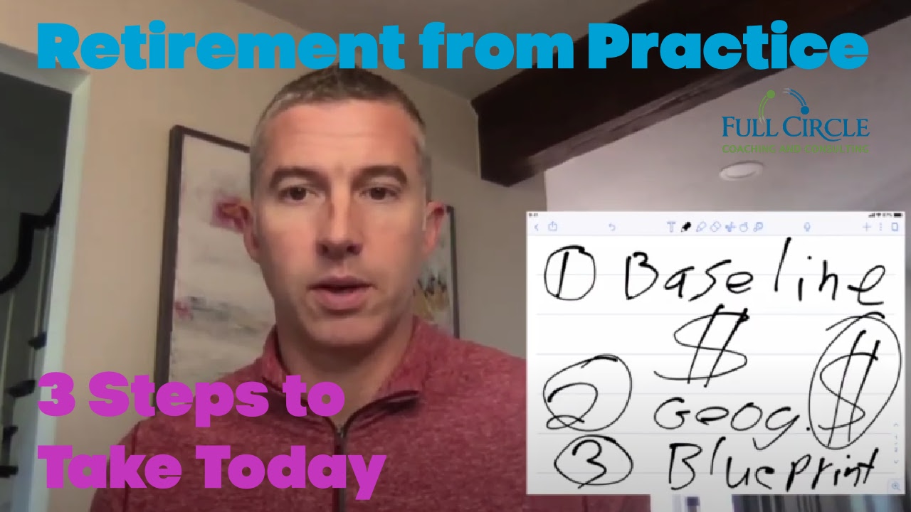 3 Essential Steps To Take Before You Retire From Your Practice!
